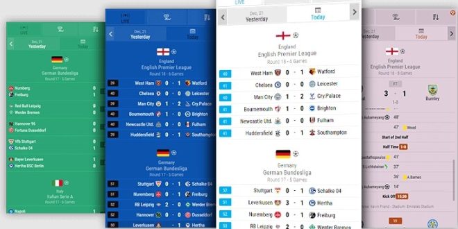 live score update